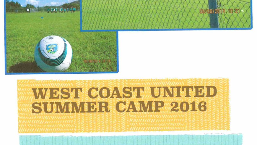 WEST COAST UNITED SUMMER CAMP 2016