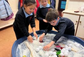 Winter months in Junior Infants