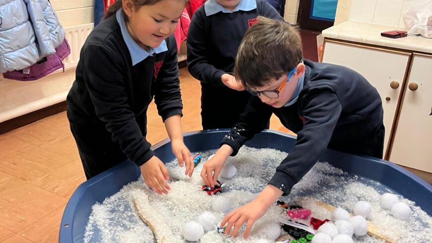 Winter months in Junior Infants